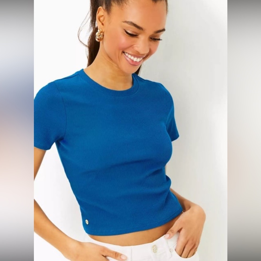 Lilly Pulitzer blue shirt